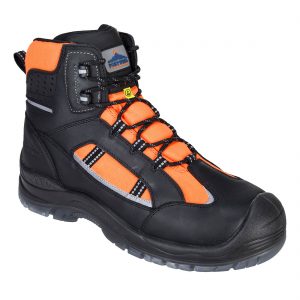 (FC59) Portwest Compositelite Retroglo Hi-Vis Boot S3 WR ESD