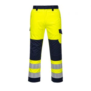 (MV46) Hi Vis Yellow/Navy Modaflame Trouser