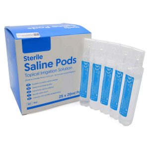 Sterile Eye Wash Pods 20ml (Pack of 25 Pods)