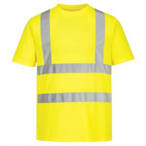 (EC12) Portwest Eco Hi-Vis T-Shirt (Pack of 6)