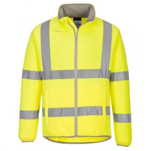 (EC70) Portwest Eco Hi-Vis Fleece Jacket